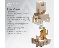 Ajazz AK650 Dream Weaver Switch Black Gray Yellow RGB z ekanem - 1536355 - zdjęcie 8